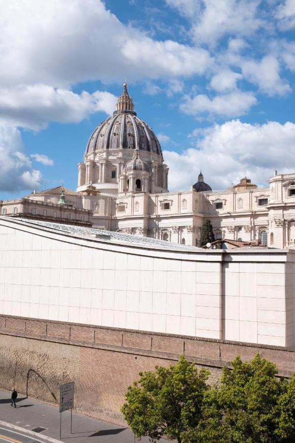 New Apartment With Amazing View Of S Peter'S Dome Rom Exterior foto